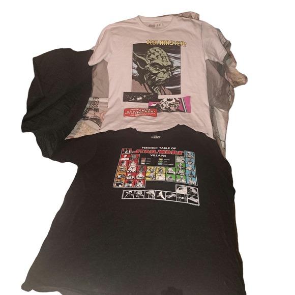 TWO FUN Star Wars Tee- Shirts SZ Medium Men - Large Women - Picture 1 of 7
